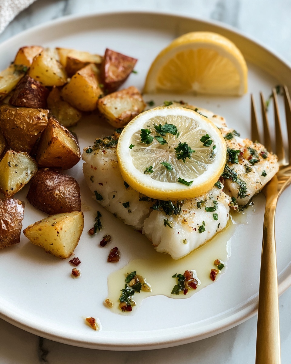 Lemon Butter Fish Recipe - Recipe Image
