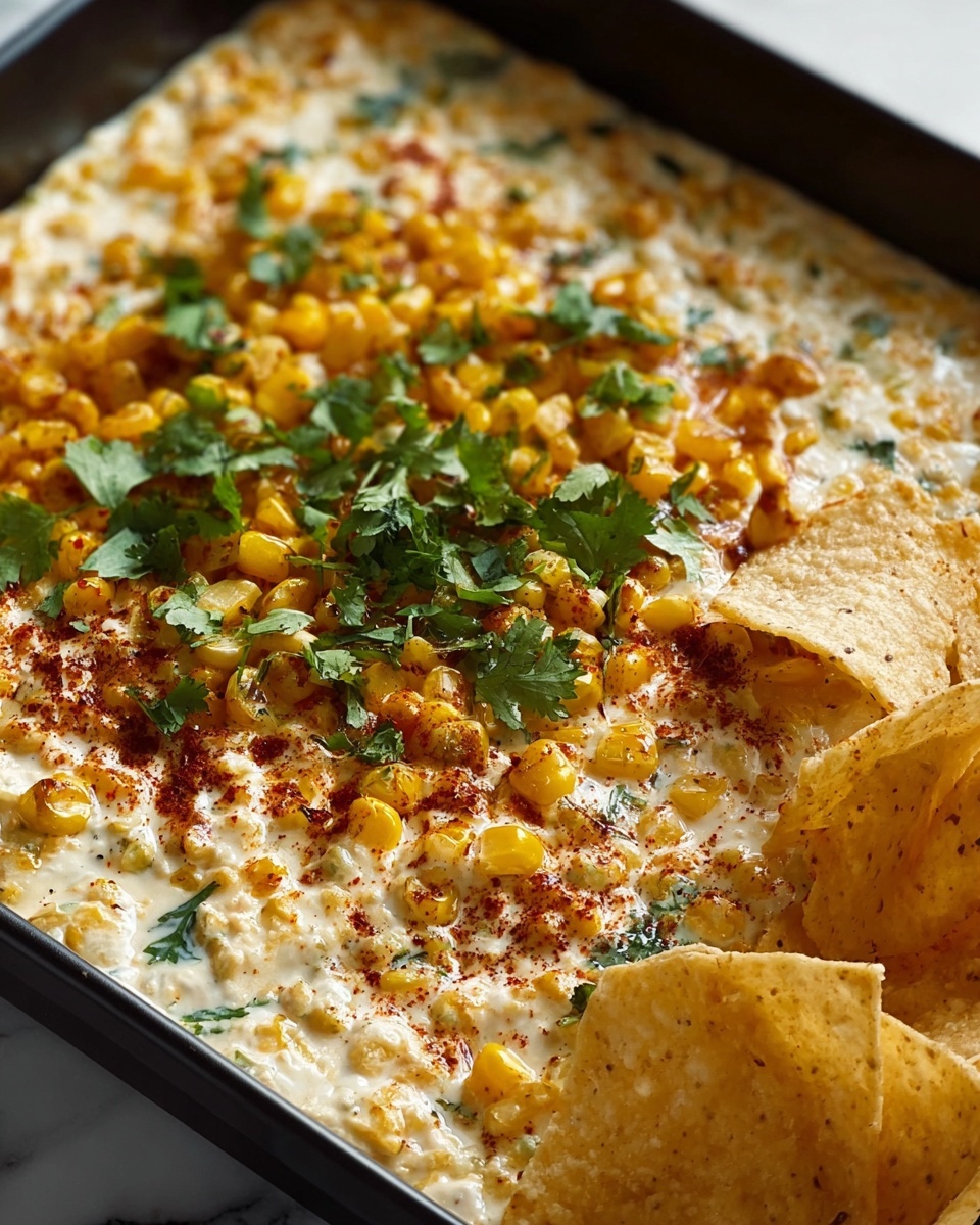 Smoked Mexican Street Corn Dip Recipe - Recipe Image