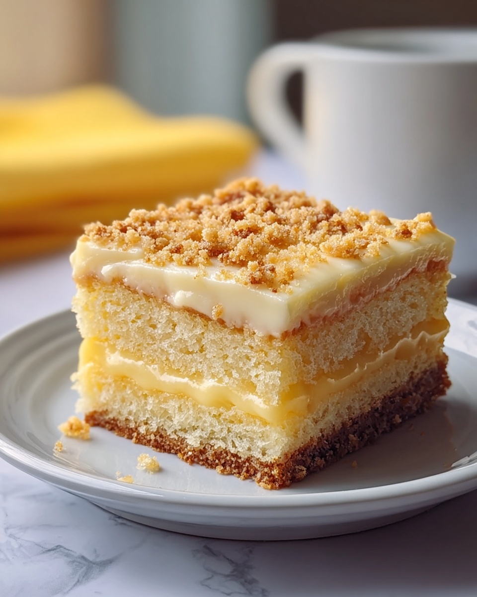 Lemon Cream Cheese Coffee Cake Recipe - Recipe Image