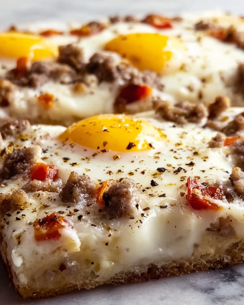 School Breakfast Pizza Recipe - Recipe Image