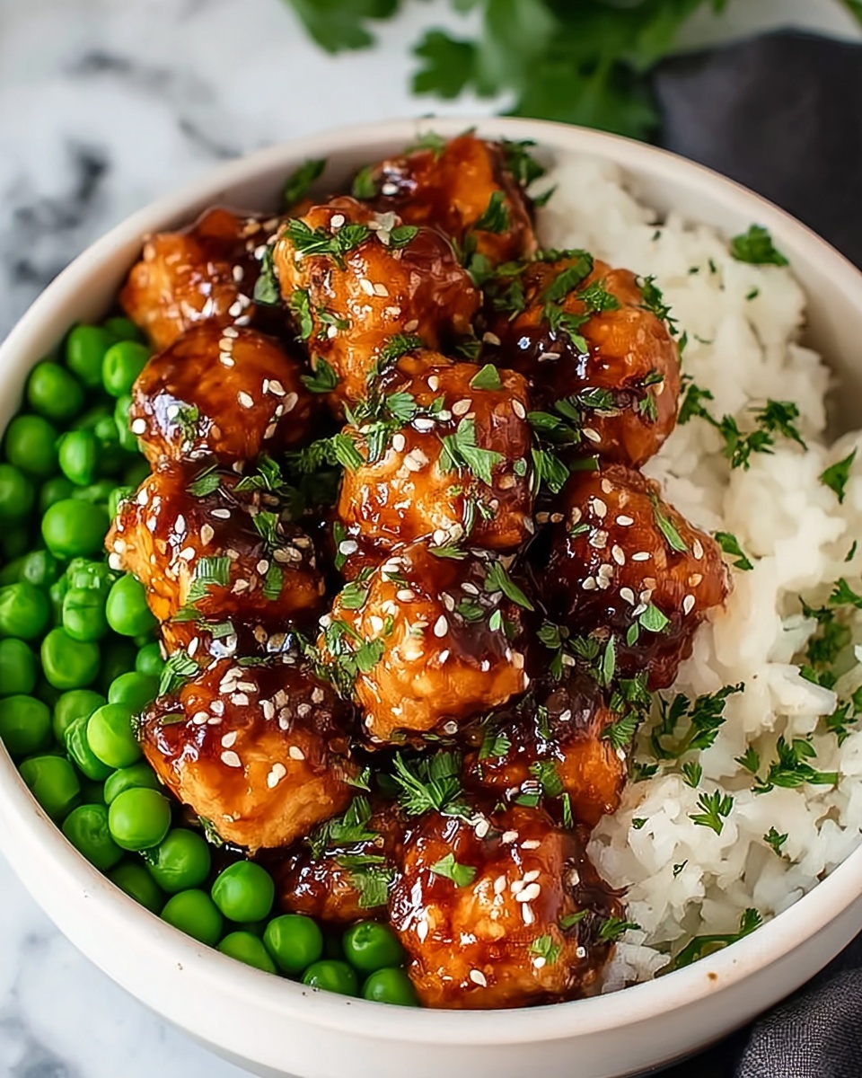 Sweet & Spicy Hot Honey Chicken Bowl: An Incredible 5-Ingredient Recipe - Recipe Image