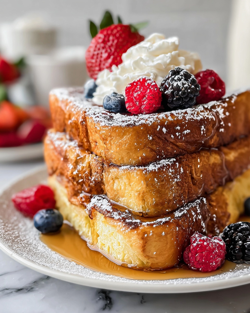 Blackstone French Toast Recipe - Recipe Image