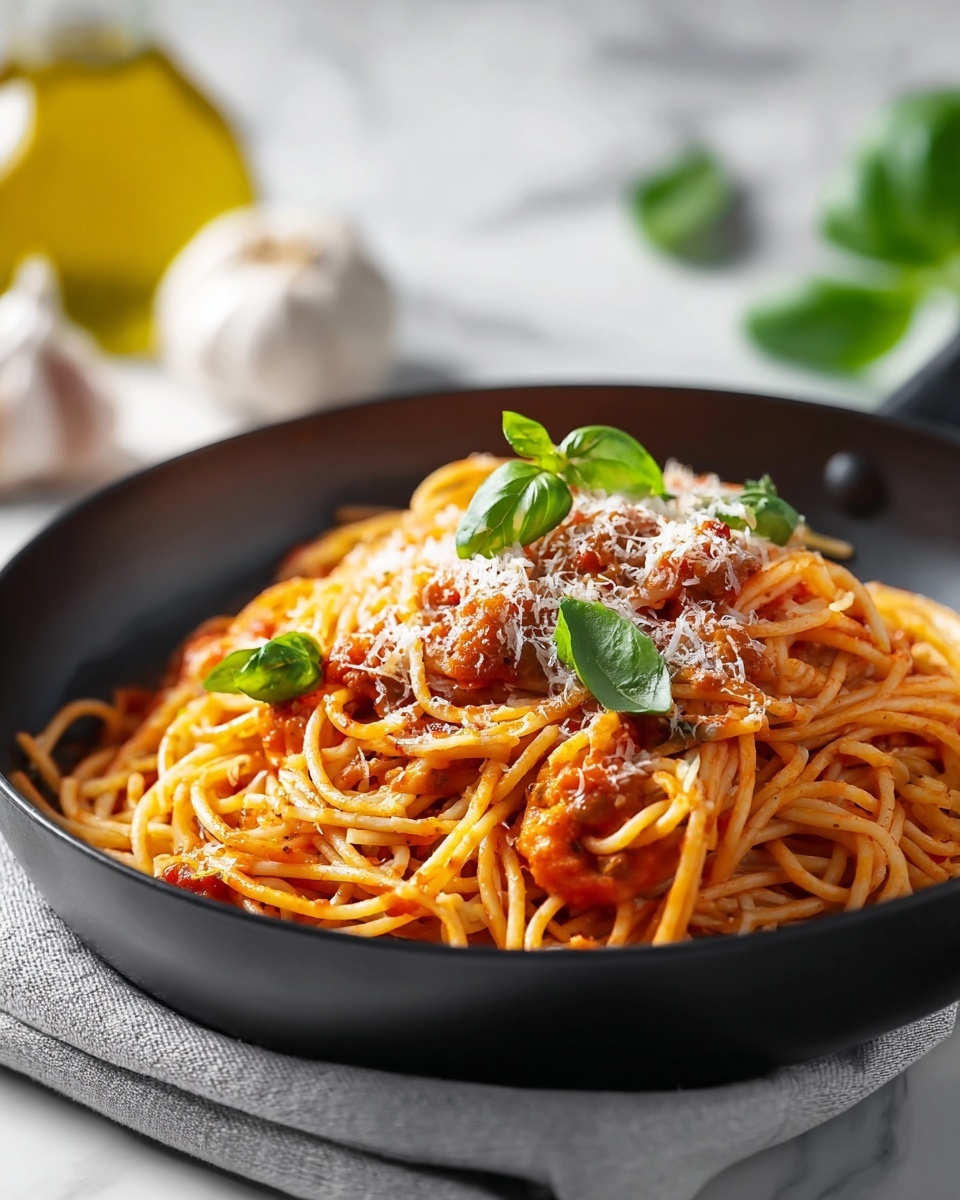 One Pot Spaghetti Recipe - Recipe Image