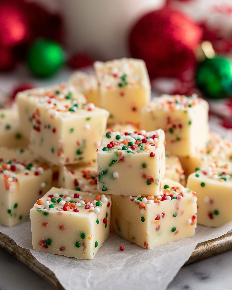 Christmas Shortbread Sugar Cookie Bites Recipe - Recipe Image