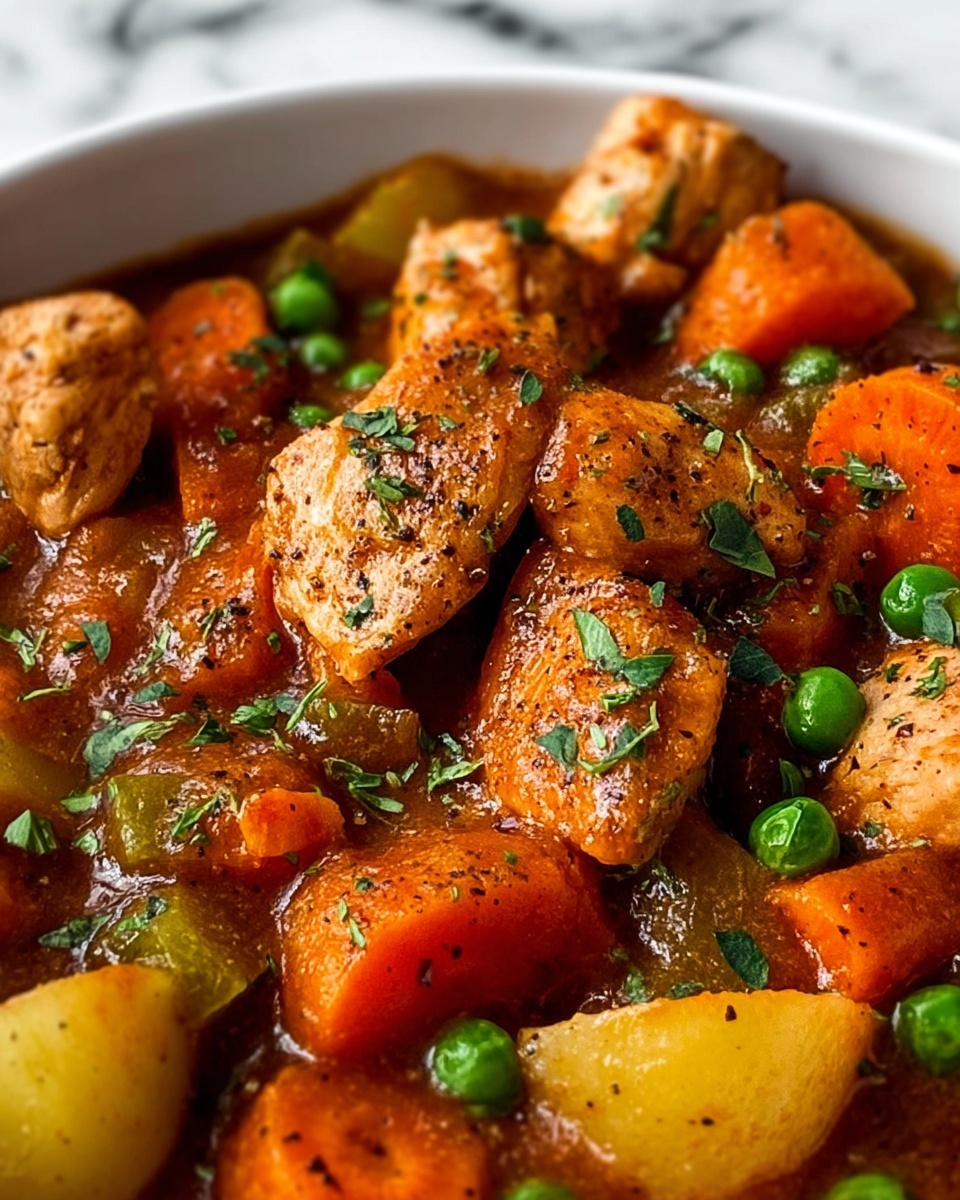 Hearty Chicken and Vegetable Stew Recipe - Recipe Image