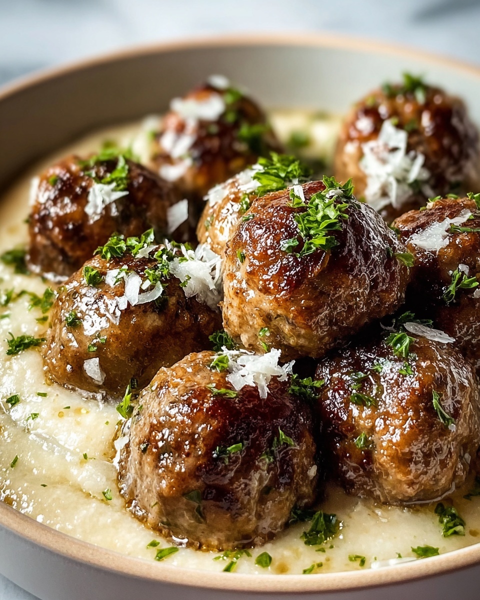 Crock Pot French Onion Meatballs Recipe - Recipe Image