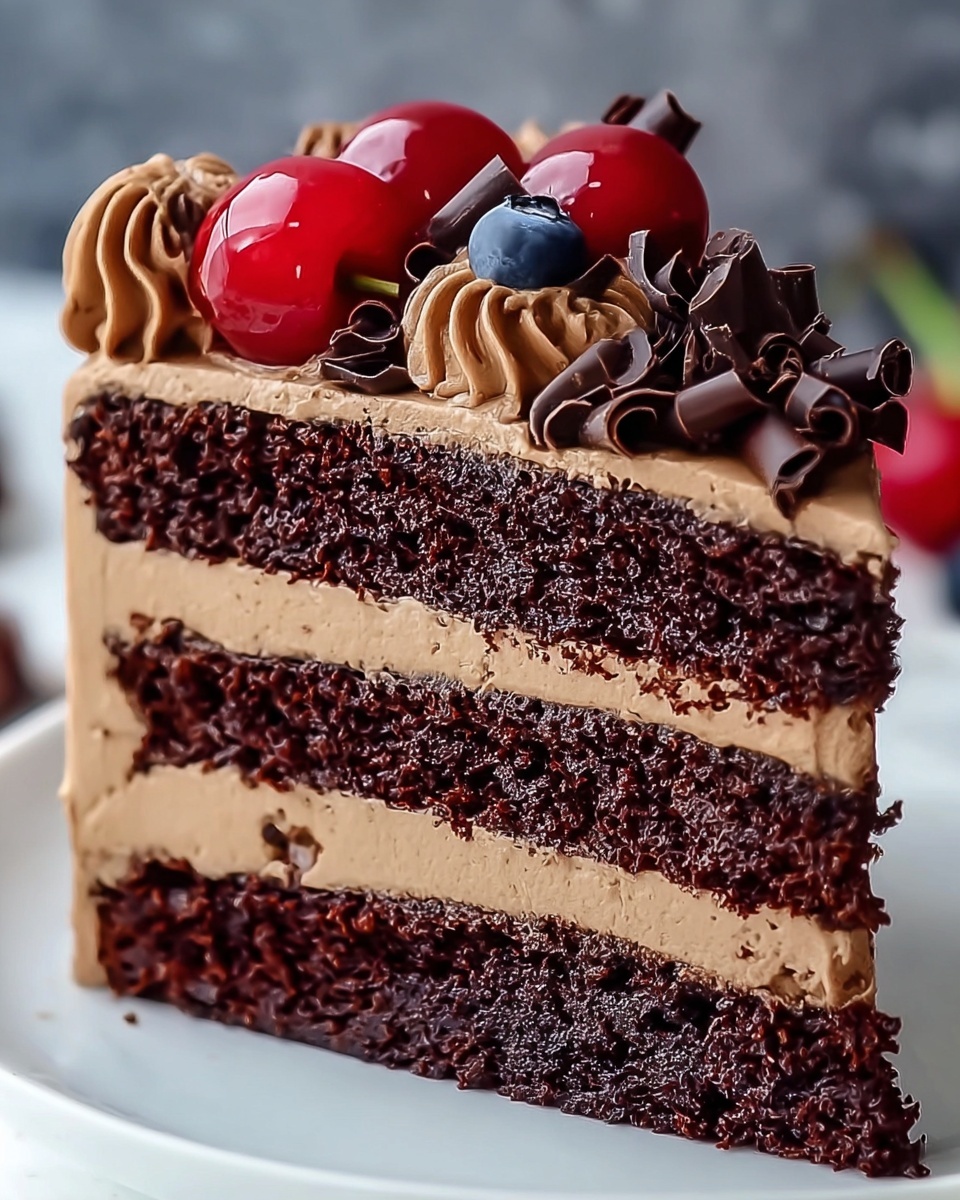 Chocolate Forest Cake Recipe - Recipe Image