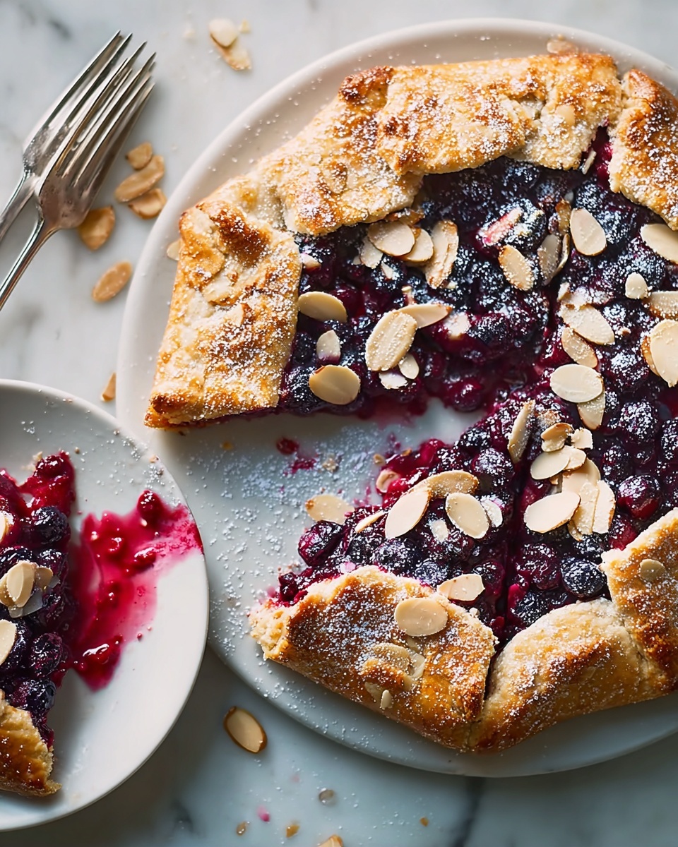 Blueberry & Almond Galette Recipe - Recipe Image