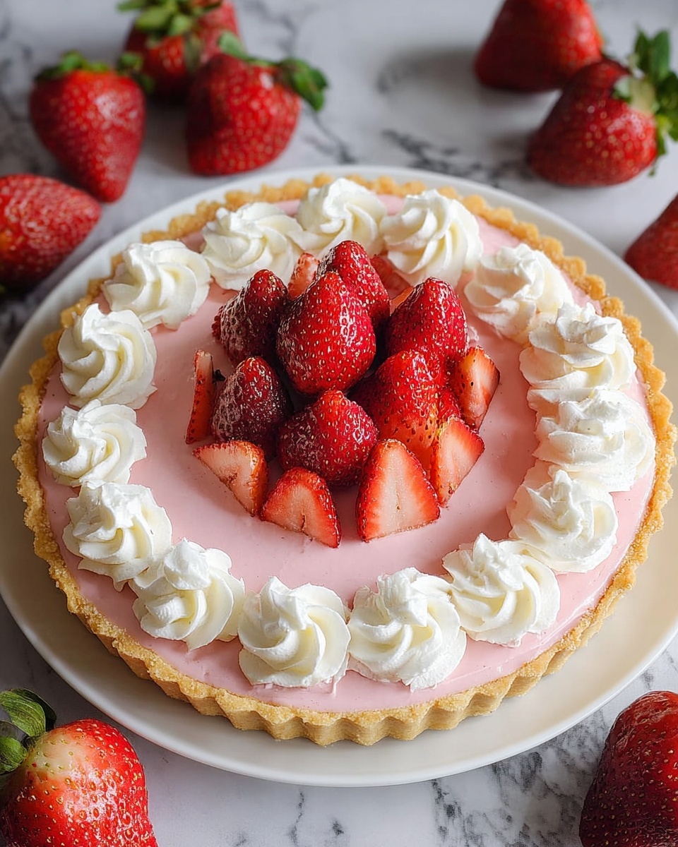 Whipped Strawberry Tart Recipe - Recipe Image