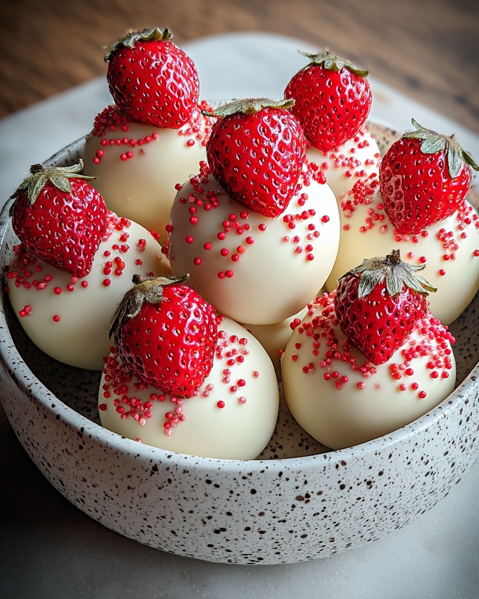 Strawberry Cake Balls Recipe - Recipe Image