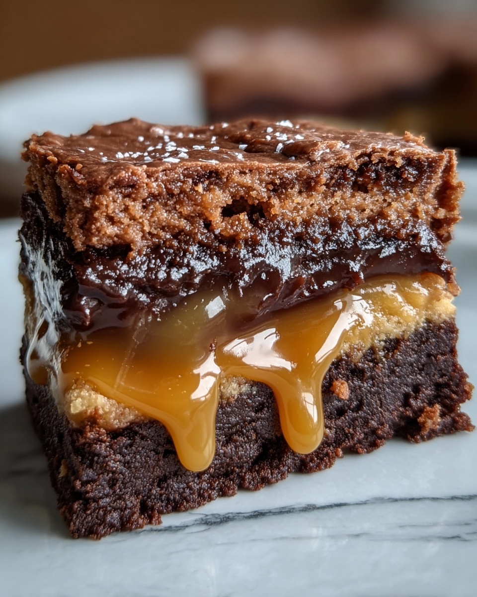 Caramel Brownie Pie Recipe - Recipe Image