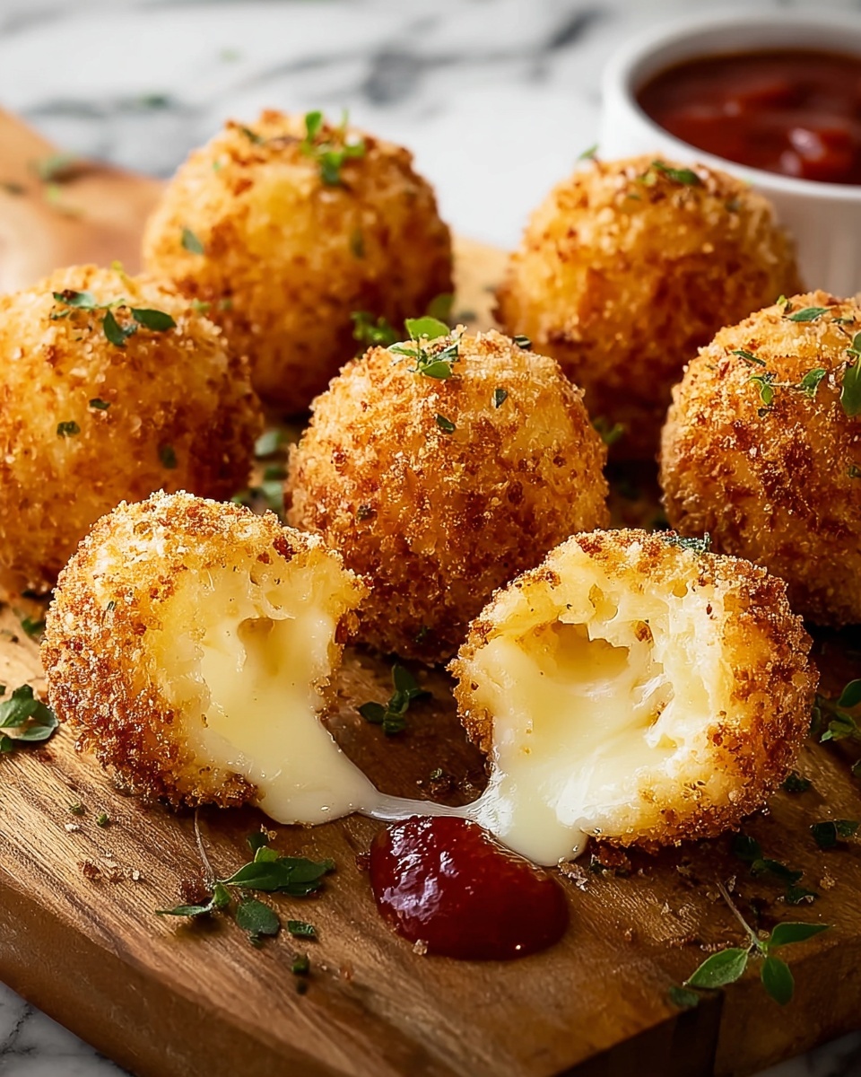 Crispy Fried Cheese Balls Recipe That’s Better Than Takeout Recipe - Recipe Image