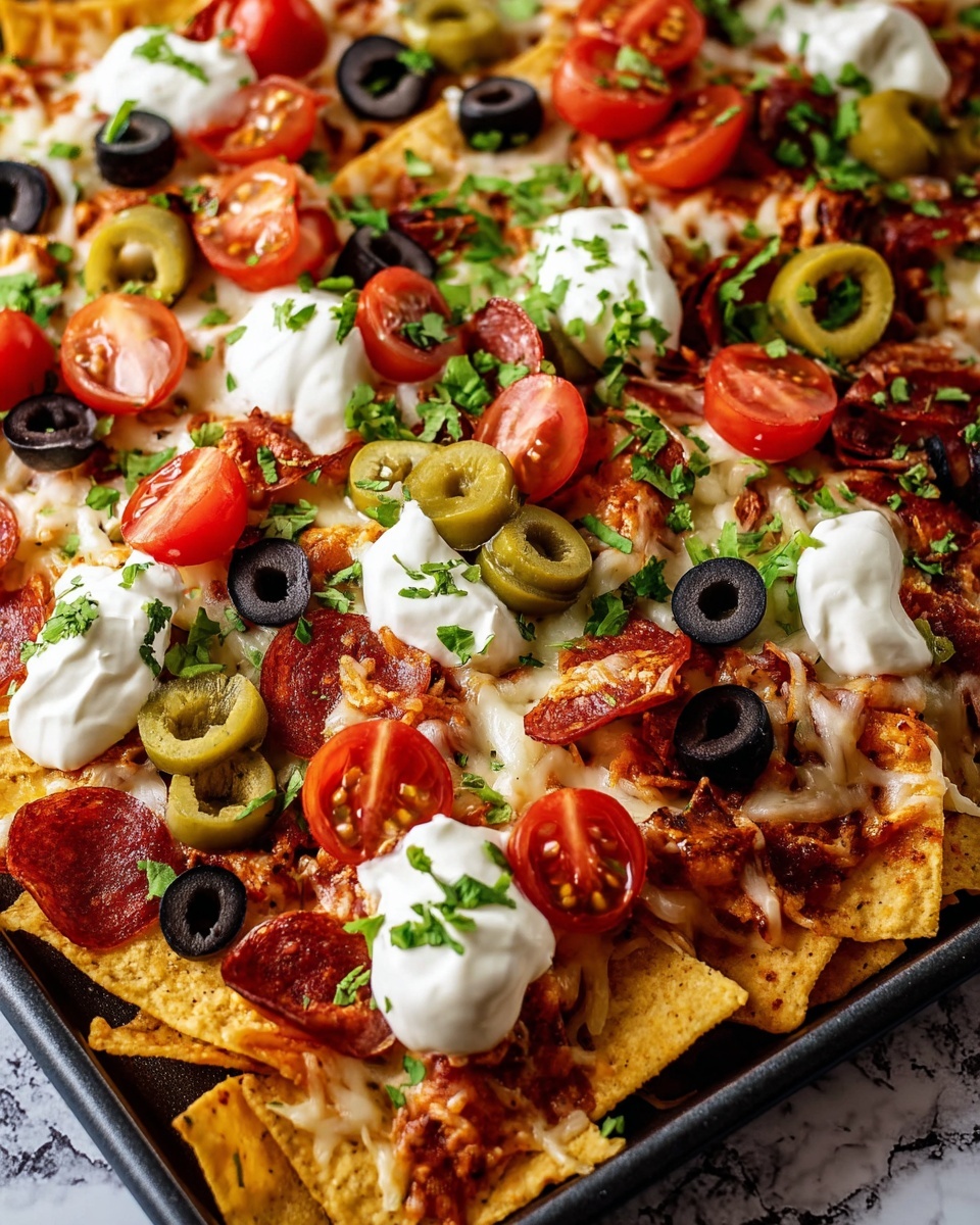 Italian Nachos Recipe - Recipe Image