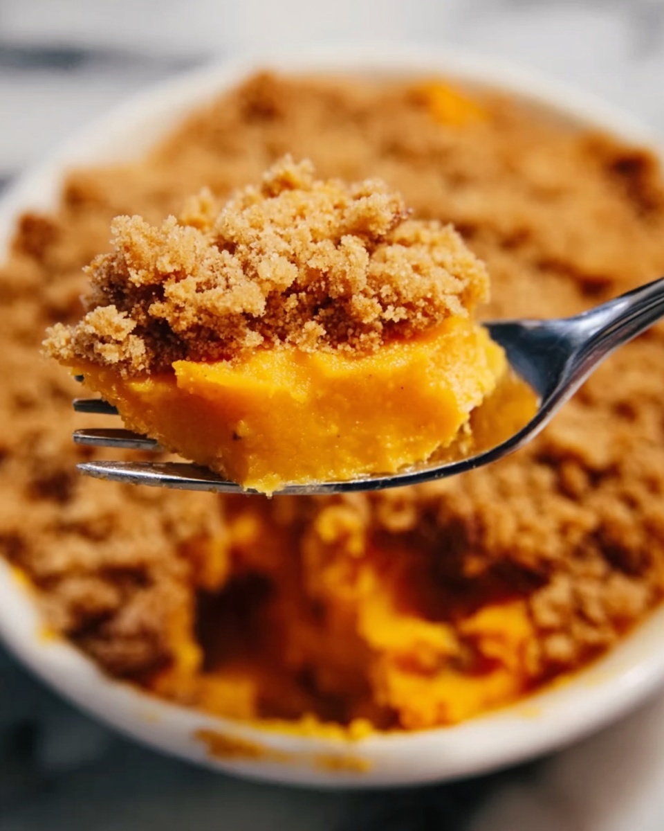 Sweet Potato Casserole with Pecans and Brown Sugar Recipe - Recipe Image