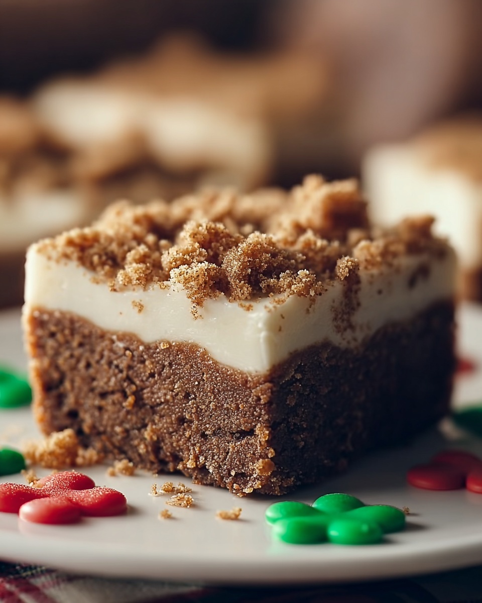 Gingerbread Cookie Bars Recipe - Recipe Image