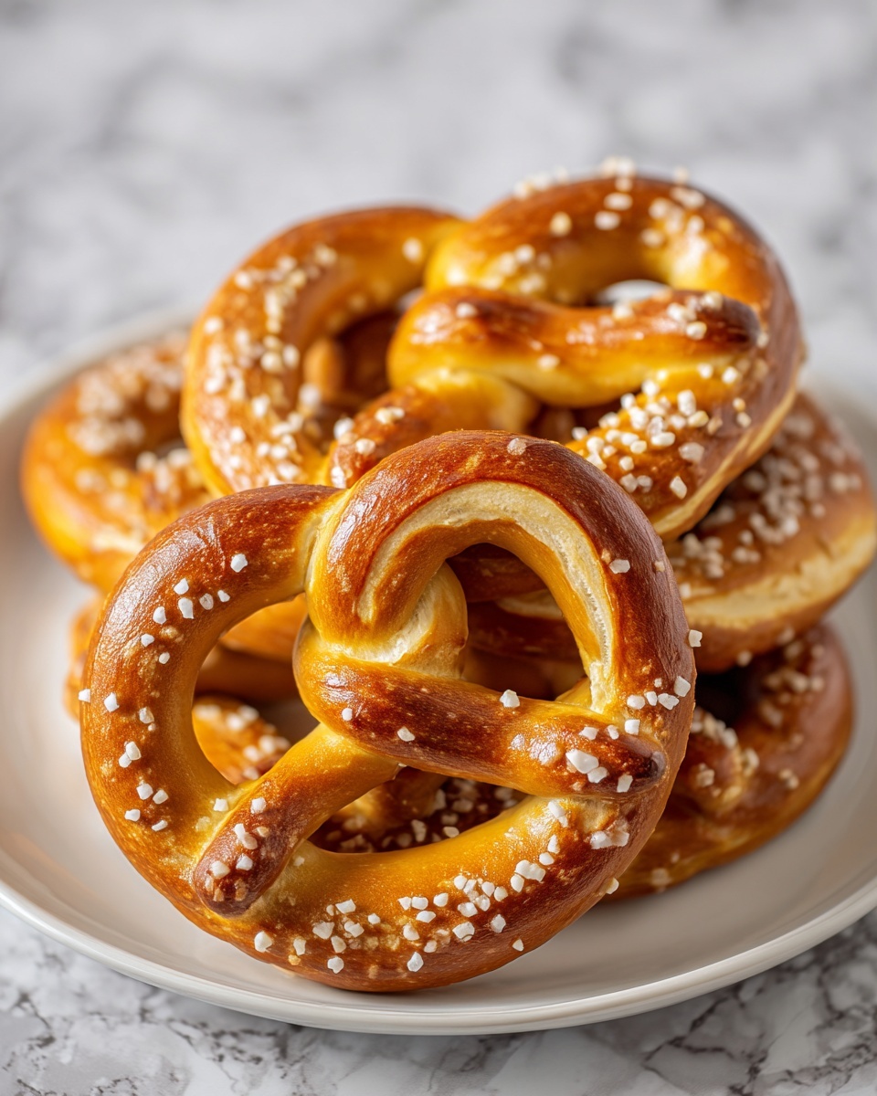 Homemade Soft Pretzels Recipe - Recipe Image