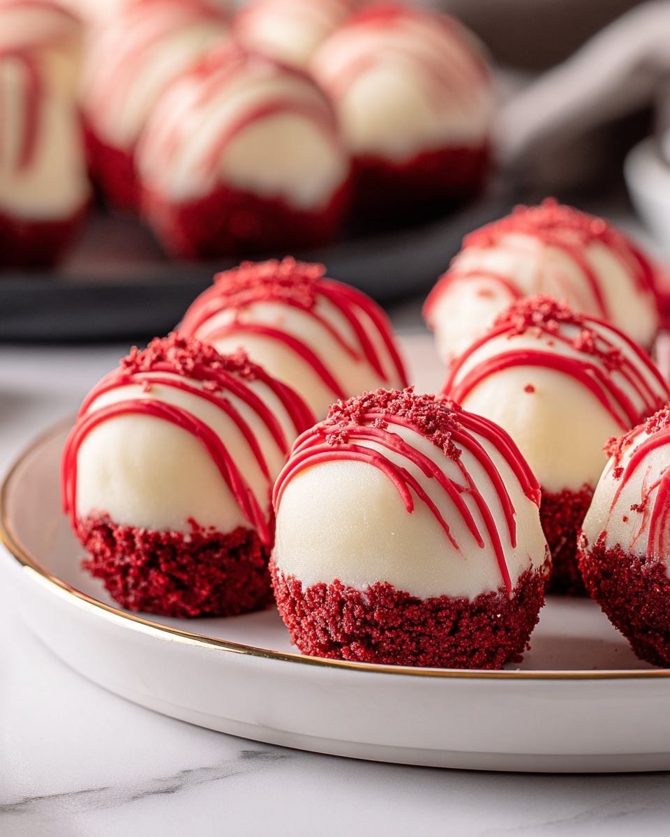 Red Velvet Cheesecake Bites Recipe - Recipe Image