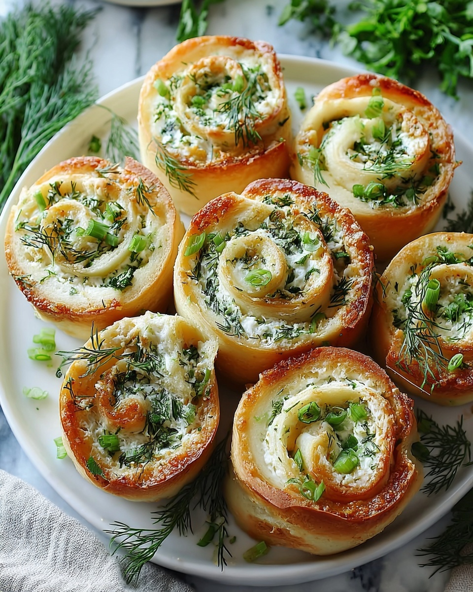 Creamy Pickle Roll-Ups Recipe - Recipe Image