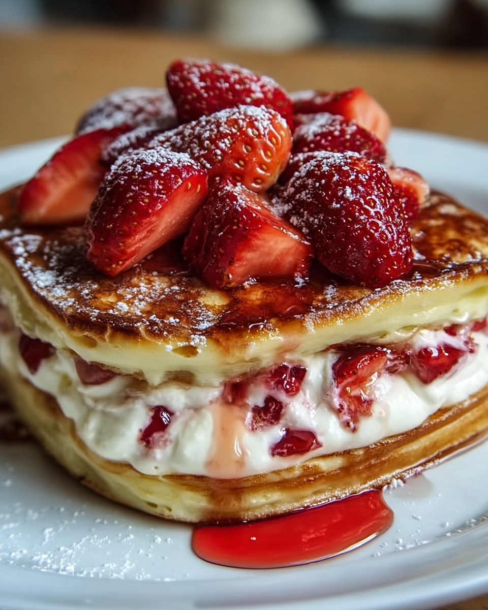 Strawberry Cheesecake French Toast Recipe - Recipe Image