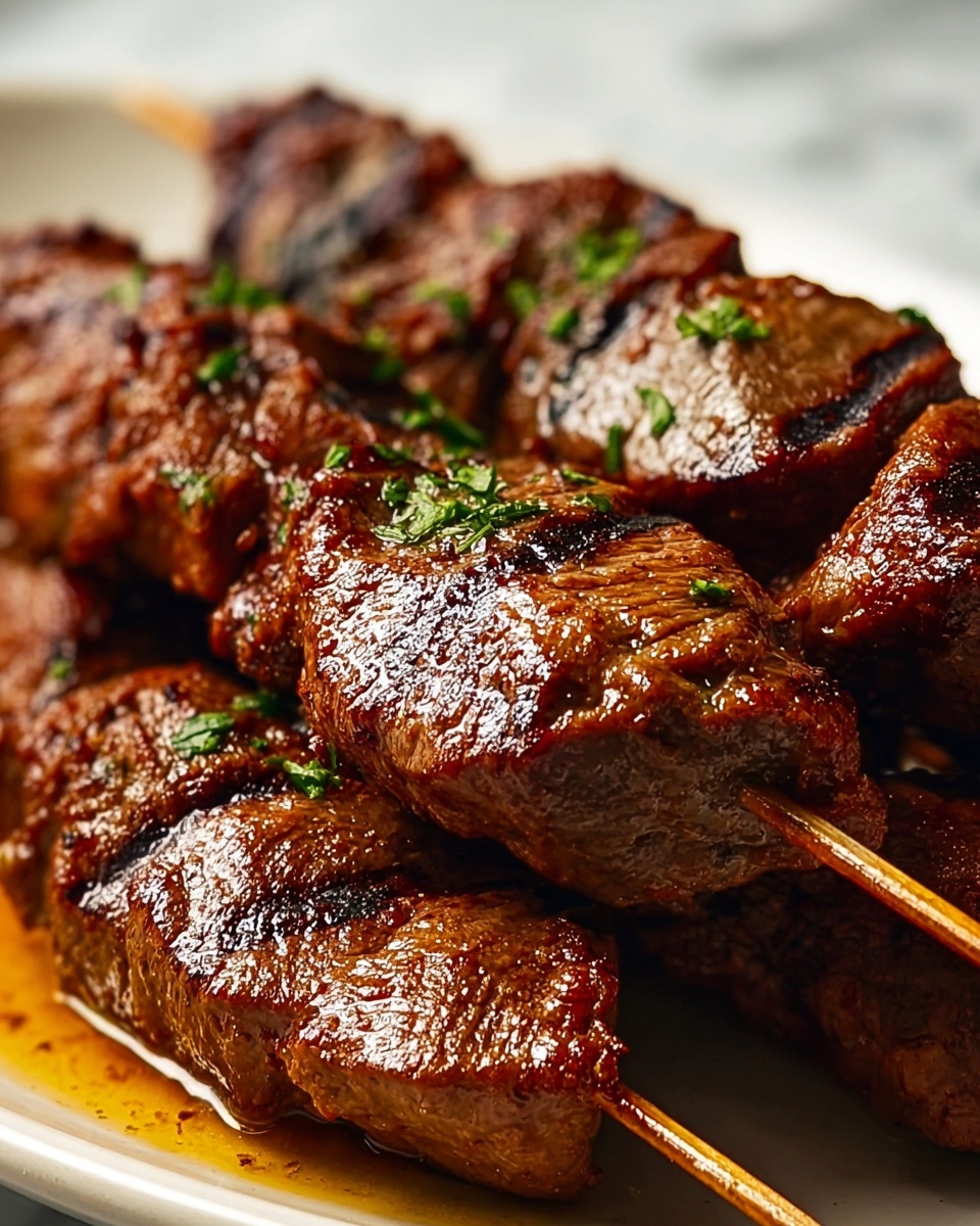 Greek Beef Souvlaki Recipe - Recipe Image