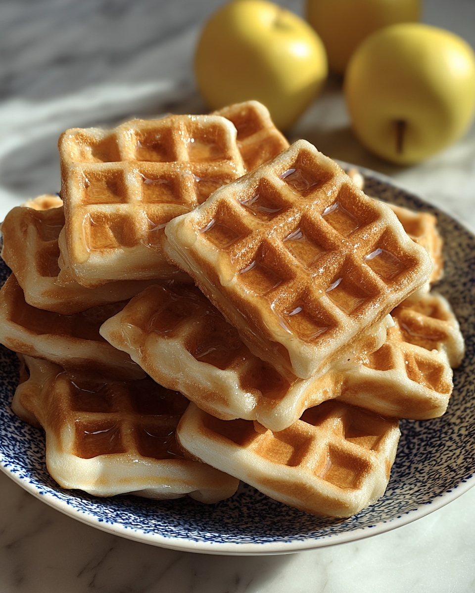 Applesauce Waffles for Baby-Led Weaning Recipe - Recipe Image