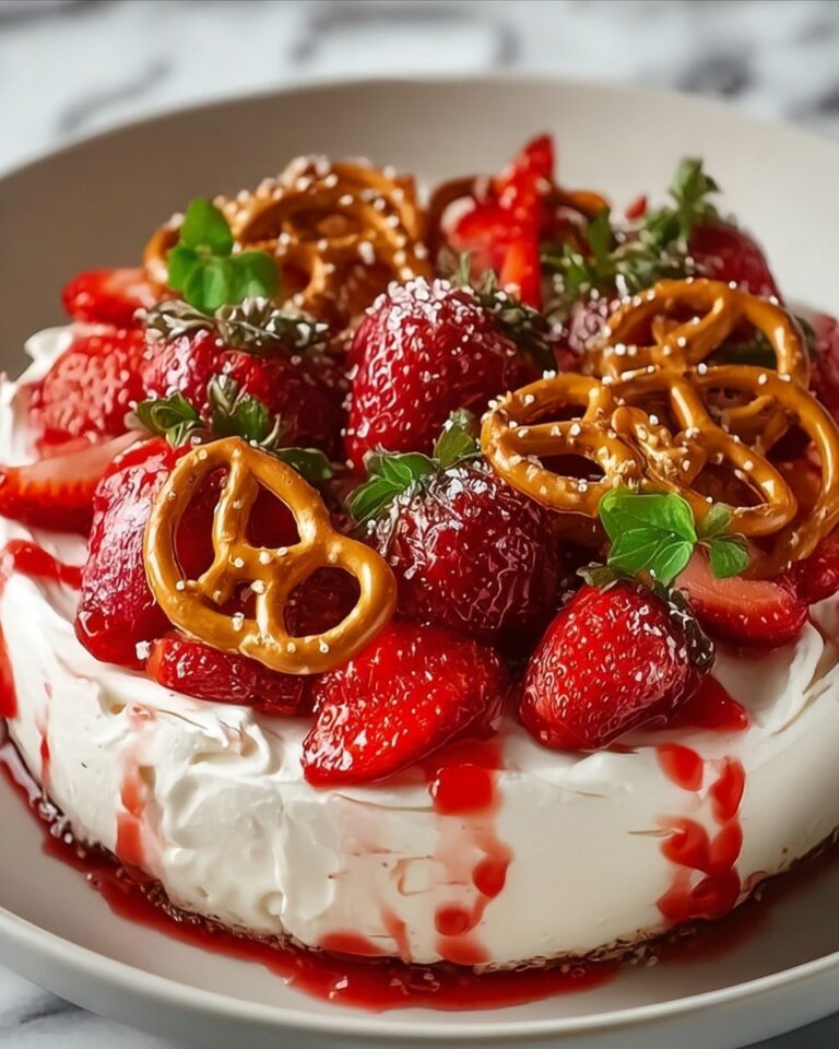 Strawberry Pretzel Salad Recipe
