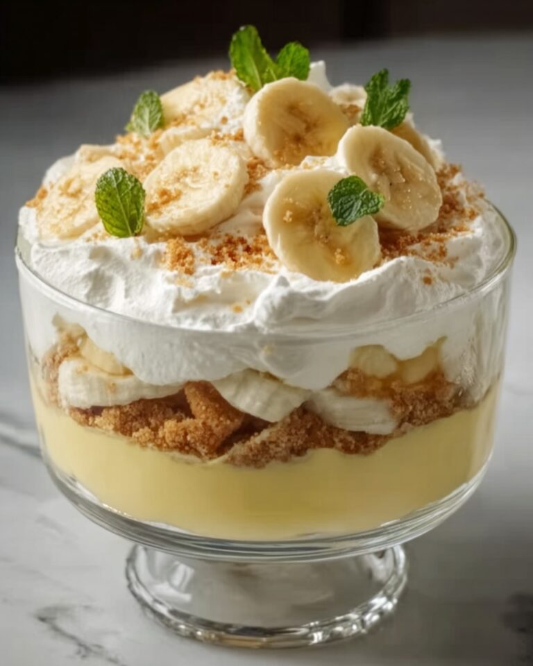 Banana Vanilla Pudding Trifle Recipe
