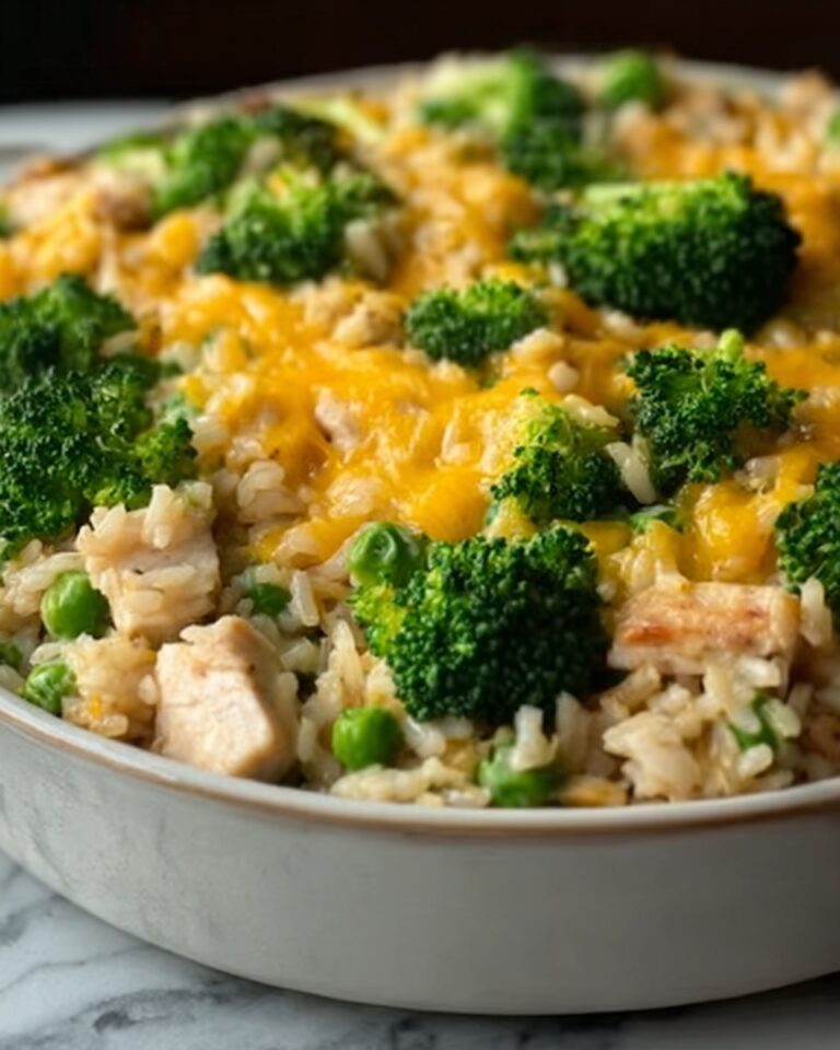 Broccoli, Rice, Cheese, and Chicken Casserole Recipe