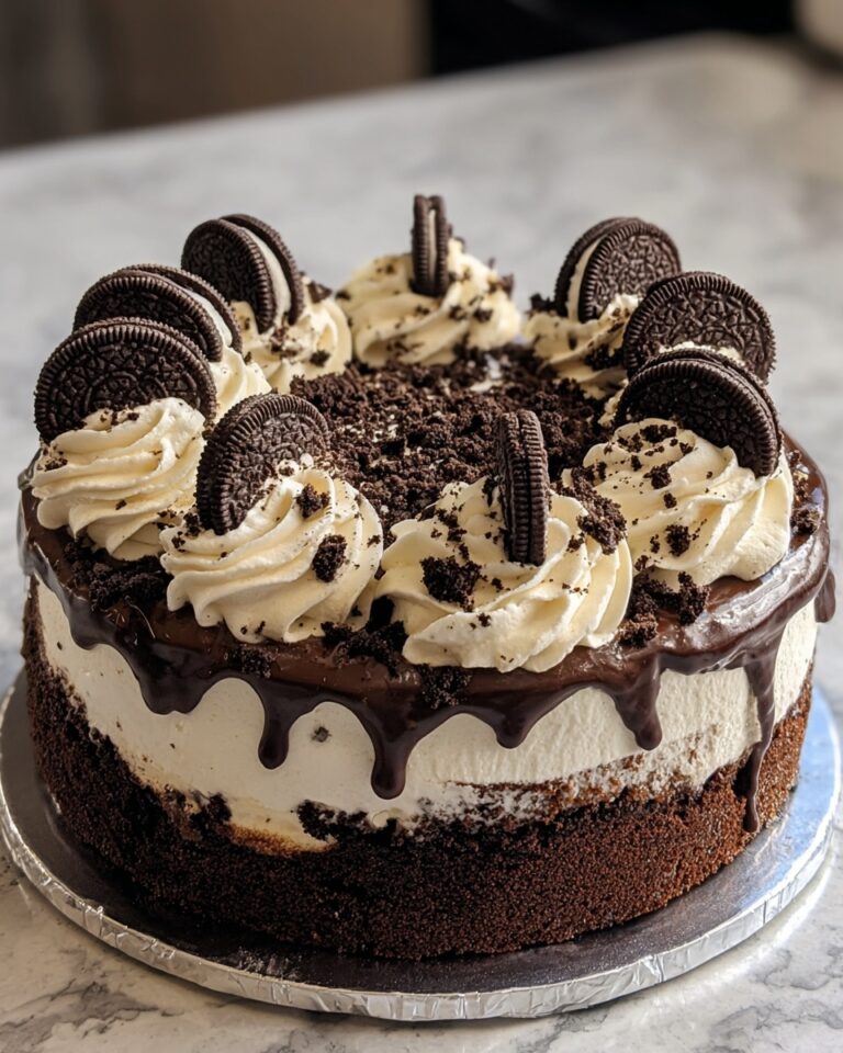 Oreo Ice Cream Sandwich Cake Recipe