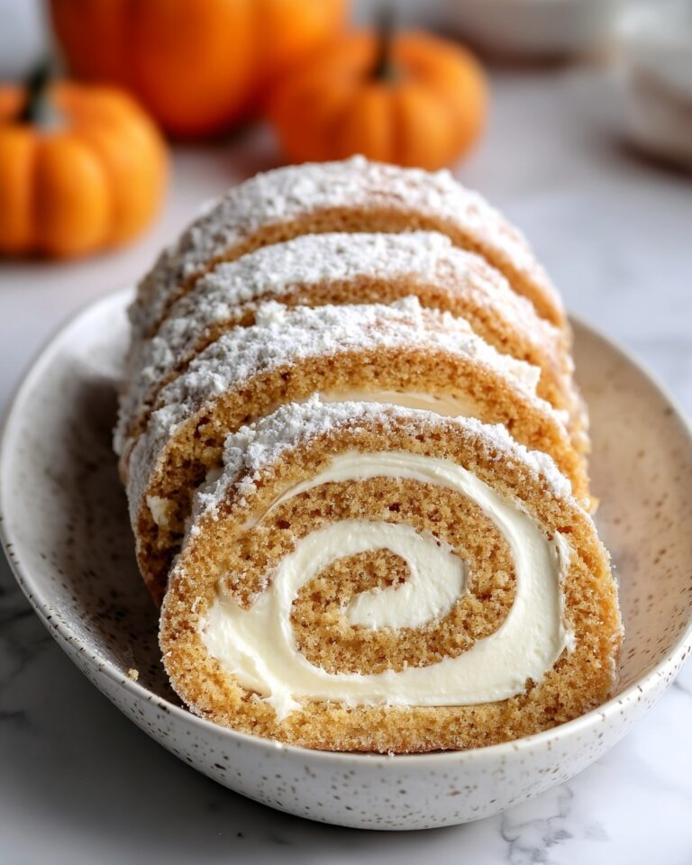 Classic Pumpkin Roll with Cream Cheese Filling Recipe