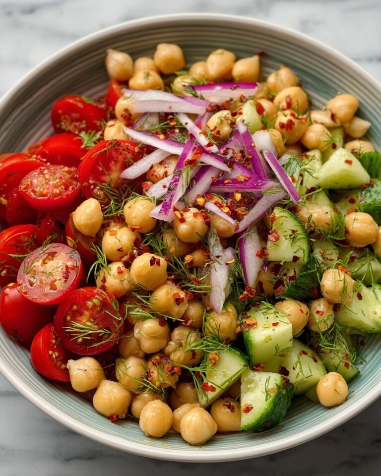 Chickpea Cucumber Salad Recipe