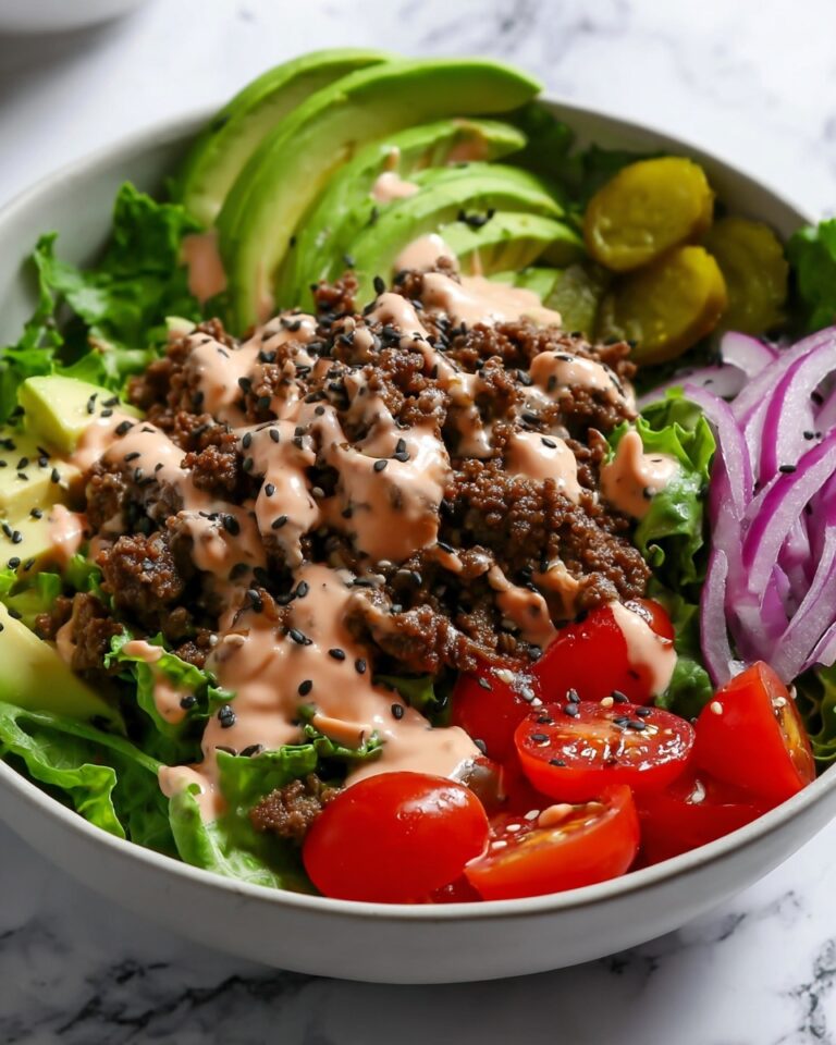 Burger in a Bowl Recipe