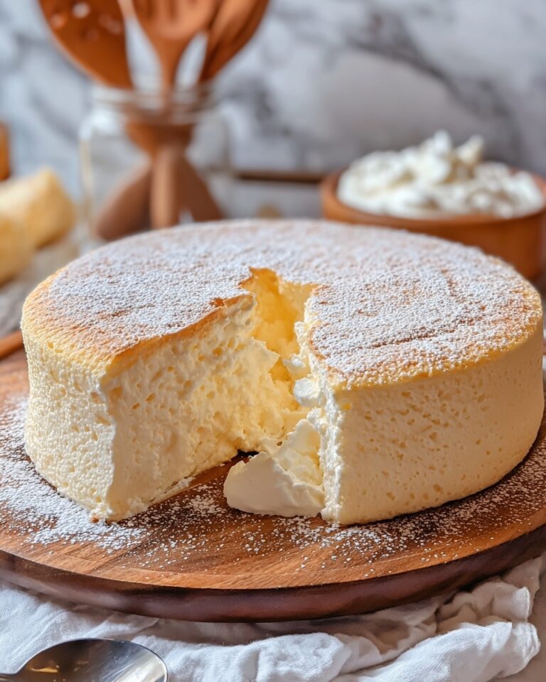 Light & Fluffy Yogurt Cloud Cake Recipe