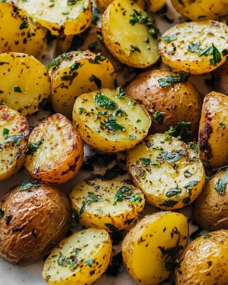 Garlic Herb Roasted Potatoes Recipe