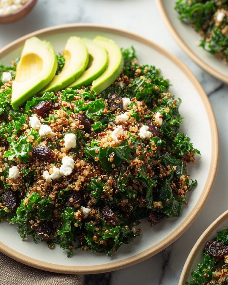 Quinoa Salad with Shredded Greens and Raisins Recipe