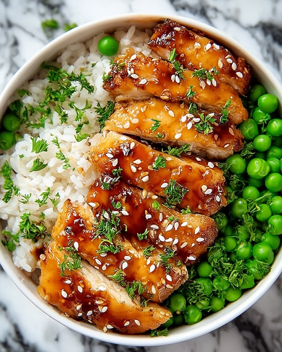 Sweet & Spicy Hot Honey Chicken Bowl: An Incredible 5-Ingredient Recipe - Recipe Image