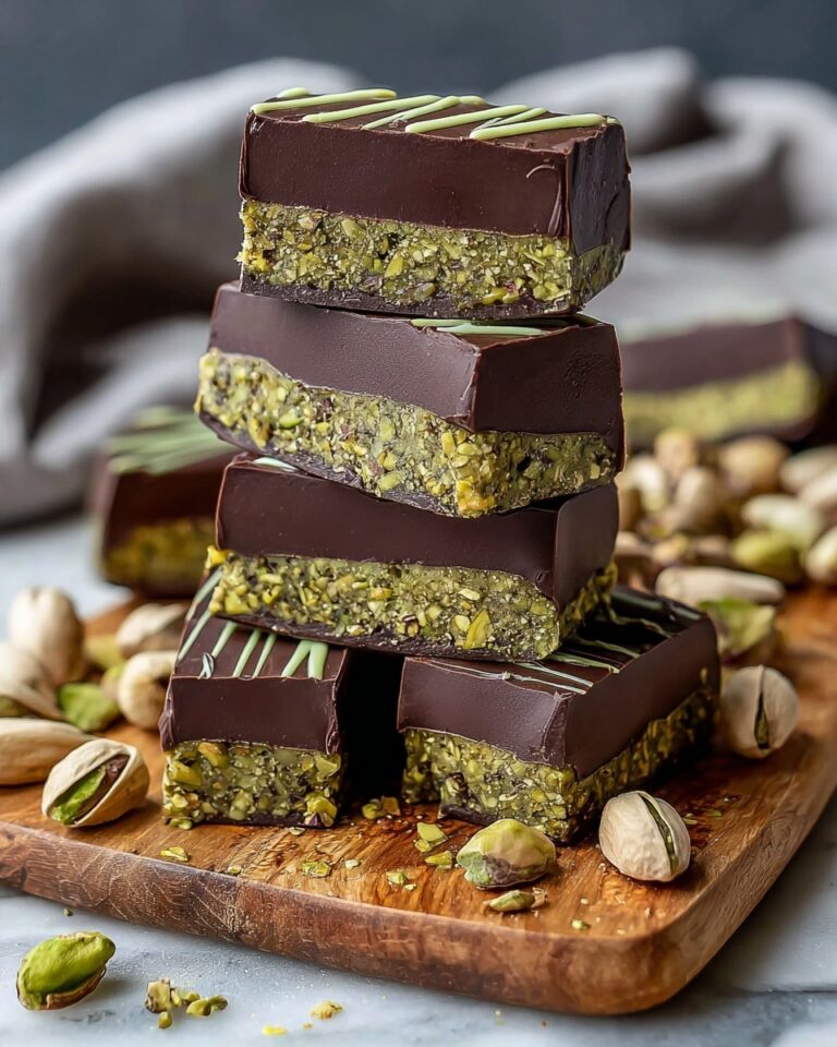 Dubai Chocolate Kataifi Bars with Pistachio and Tahini Filling Recipe