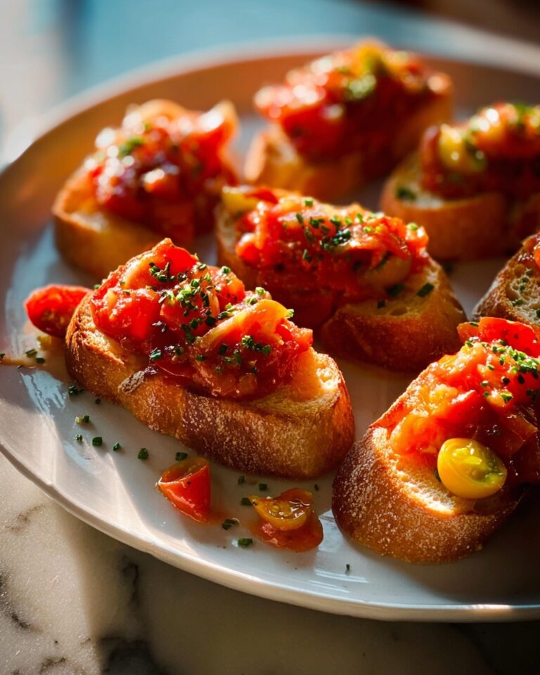 Tomato & Nduja Bruschetta Recipe