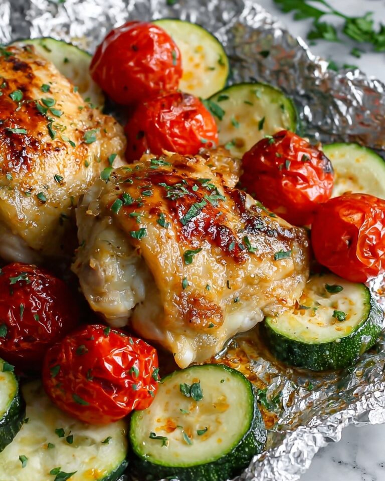Honey Mustard Chicken Foil Packets Recipe