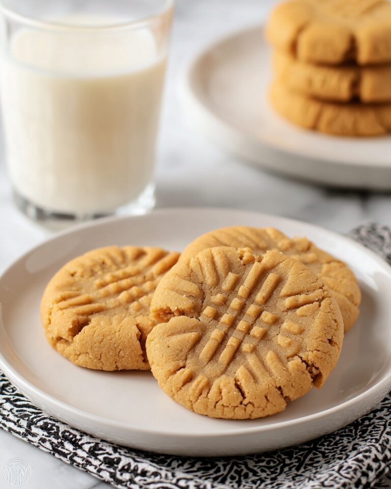 Easy Peanut Butter Cookies Recipe