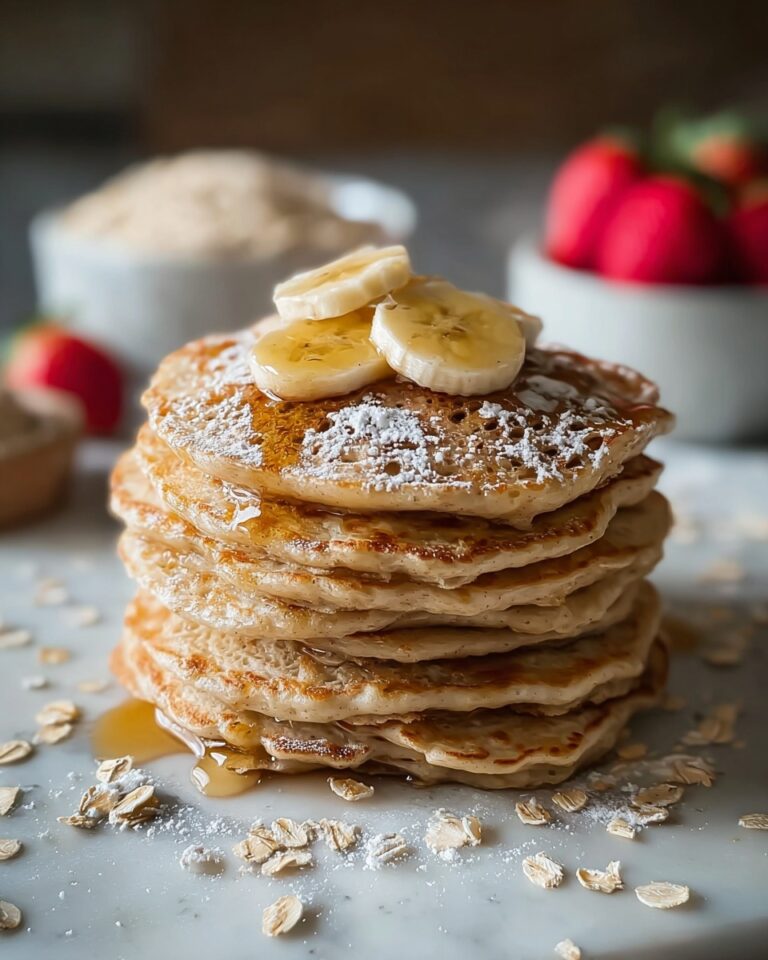 Oatmeal Protein Pancakes Recipe