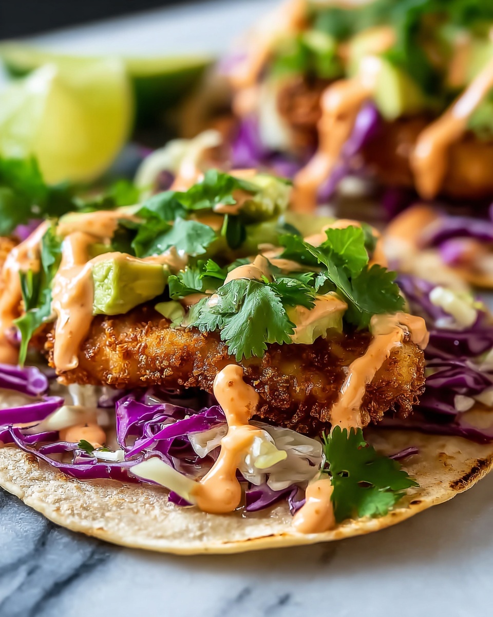 Southern Catfish Tacos with Crunchy Slaw Recipe - Recipe Image