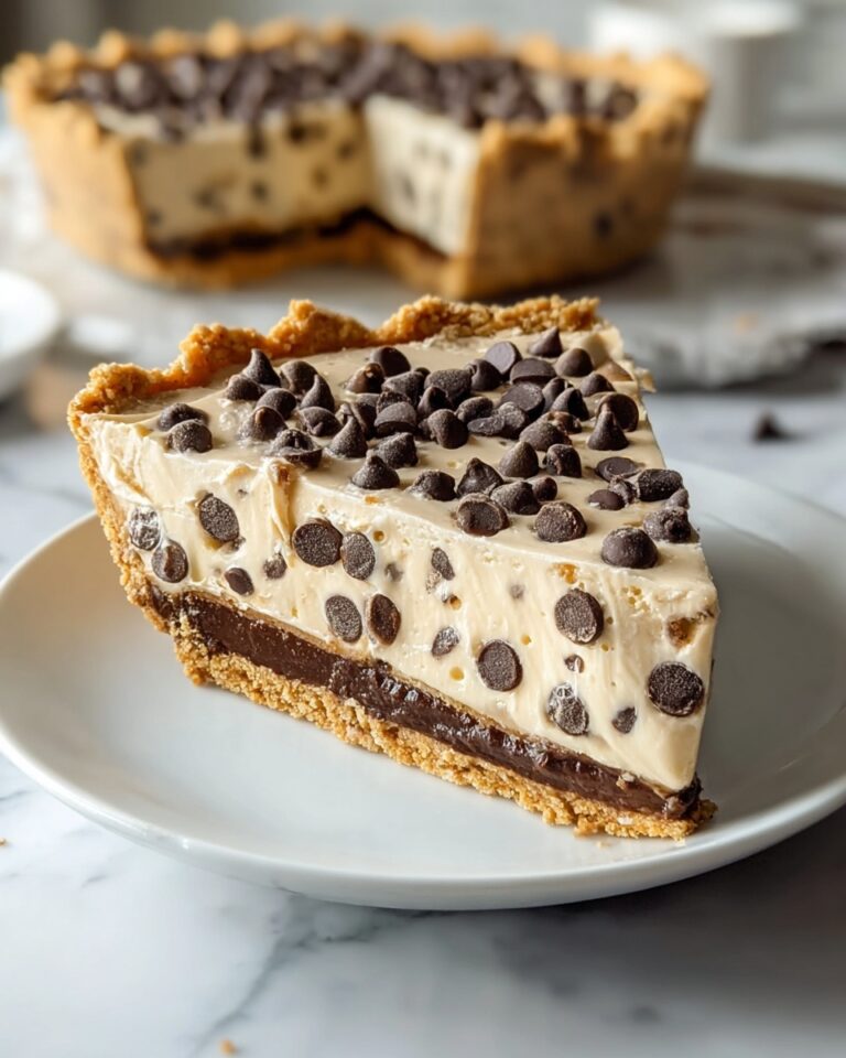 Chocolate Chip Cookie Dough Pie Recipe