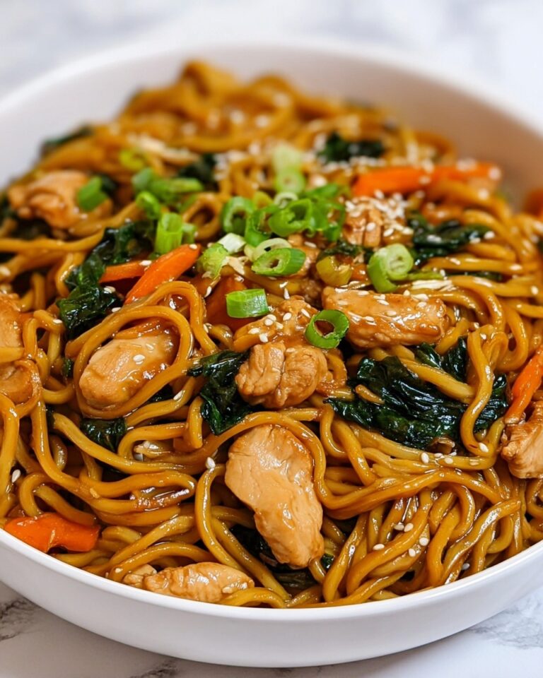 Easy Chicken Lo Mein Recipe