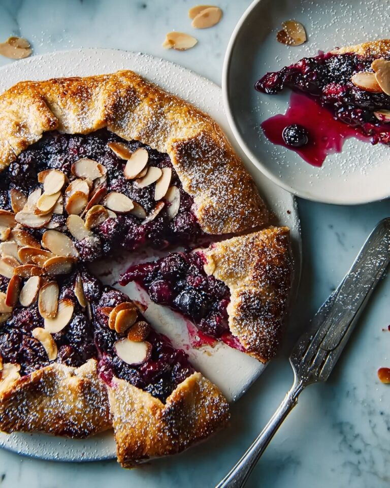 Blueberry & Almond Galette Recipe