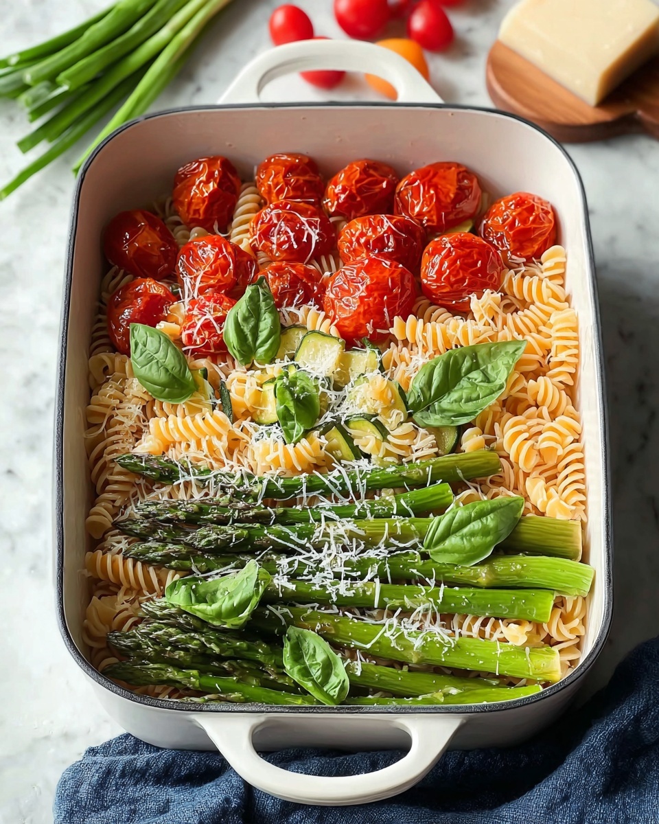 One-Pot Pasta Primavera Recipe - Recipe Image