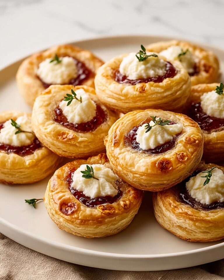 Cream Cheese and Pepper Jelly Puff Pastry Bites Recipe