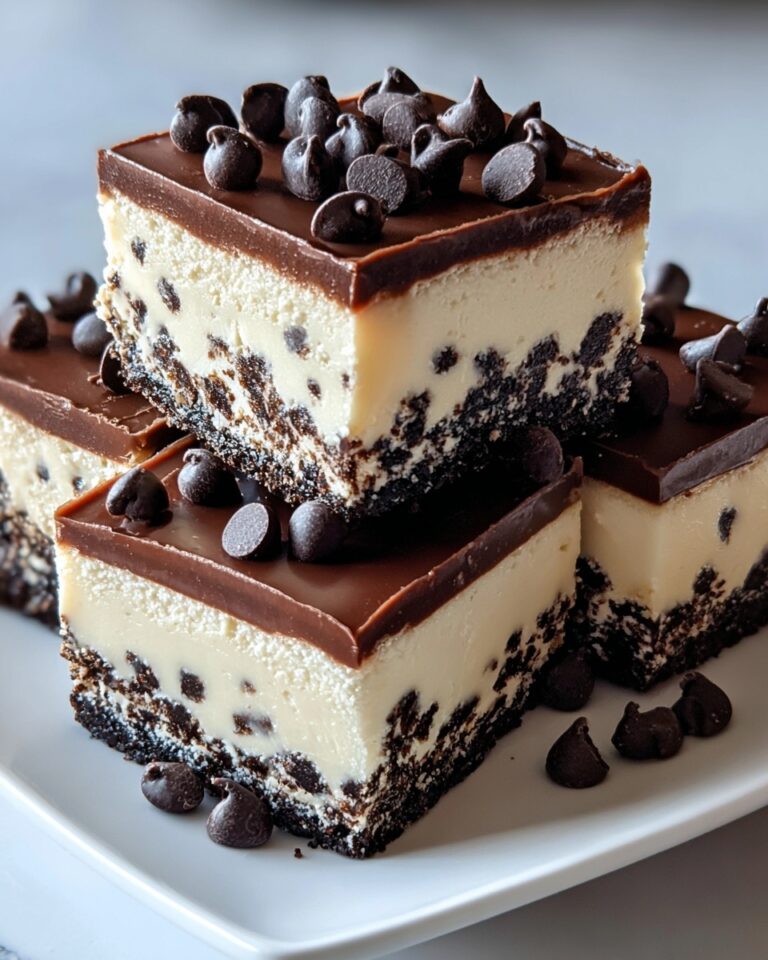 Chocolate Chip Cheesecake Bars Recipe