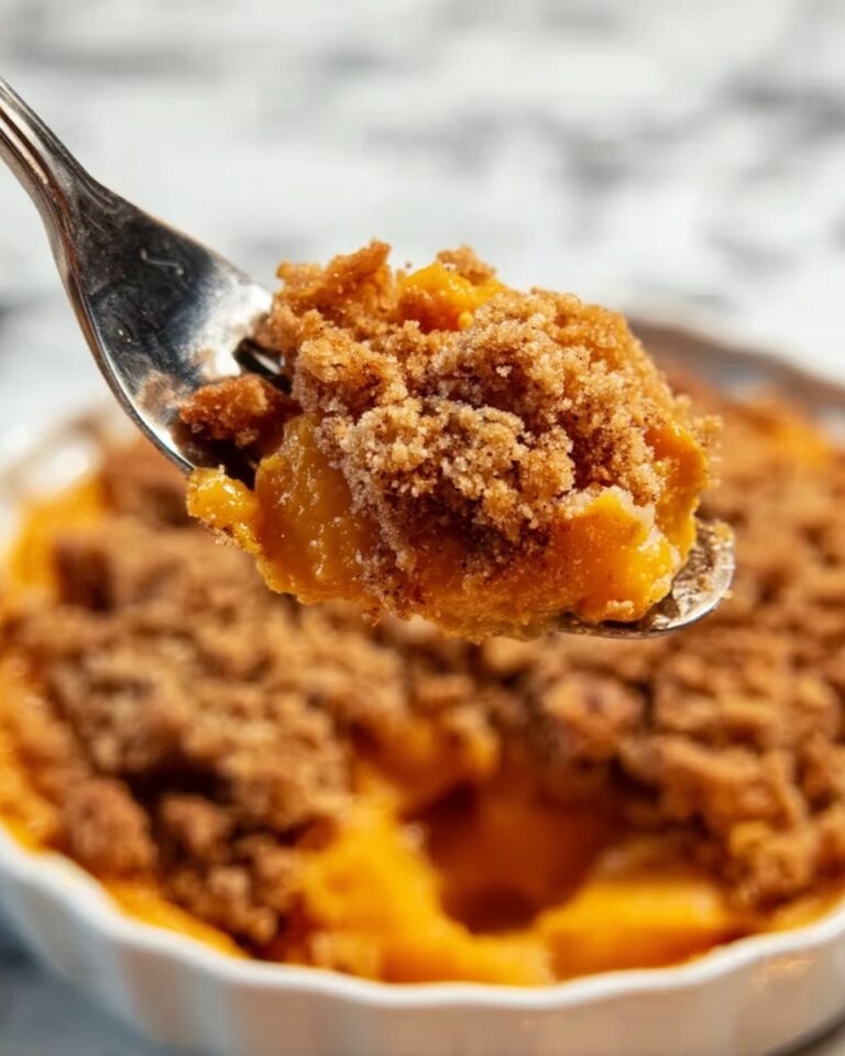 Sweet Potato Casserole with Pecans and Brown Sugar Recipe