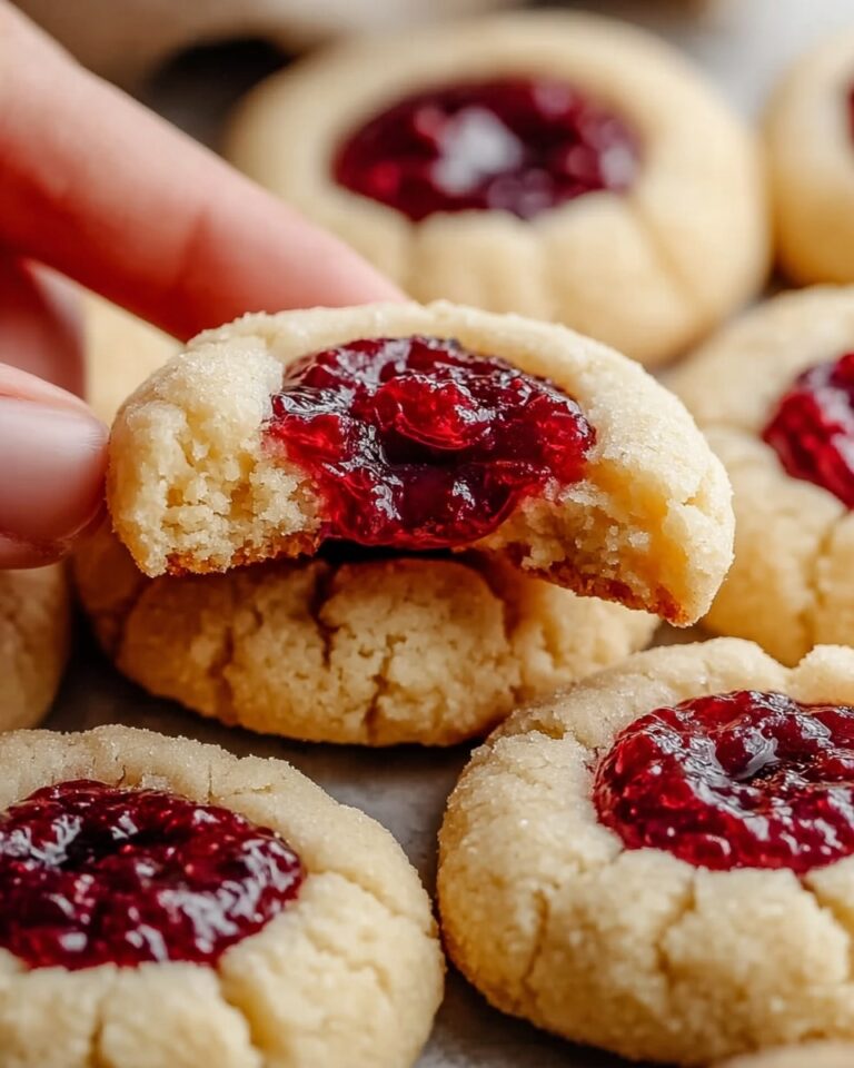 Raspberry Vanilla Butter Cookies Recipe
